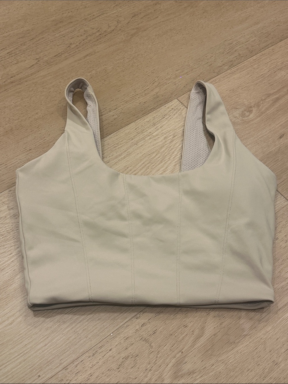 CSB corset style Sports Bra — Padded Support Crop Top